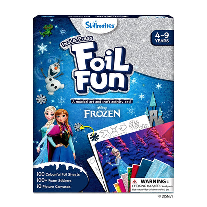 Skillmatics Foil Fun Art Kit for Kids, Disney Frozen, No Mess DIY Creative Activity Set