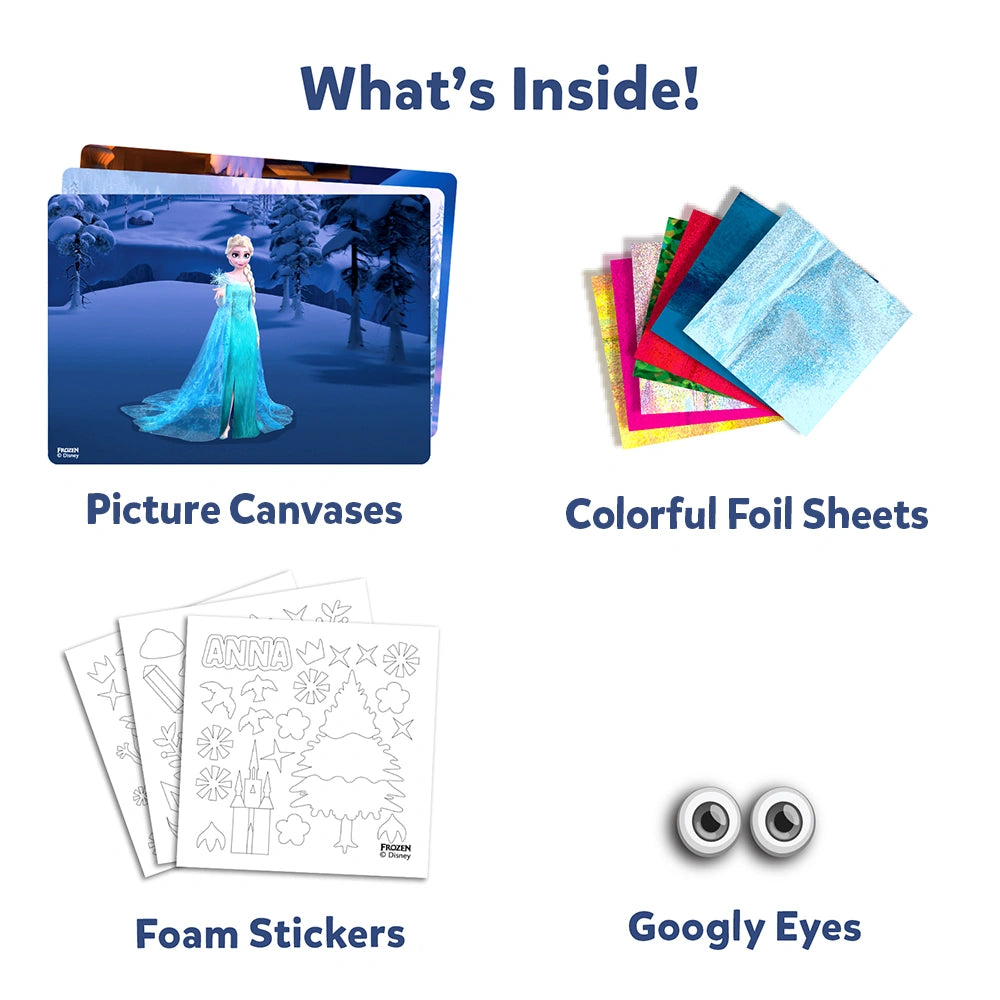 Skillmatics Foil Fun Art Kit for Kids, Disney Frozen, No Mess DIY Creative Activity Set