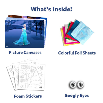 Skillmatics Foil Fun Art Kit for Kids, Disney Frozen, No Mess DIY Creative Activity Set