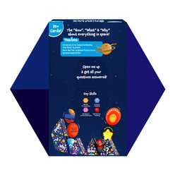 Space-themed educational card game from Science Snippets Kit All About Space for ages 7+
