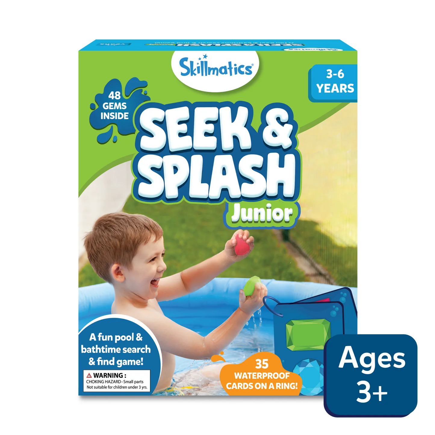 Seek & Splash Junior  | Underwater Search and Find Game (ages 3+)