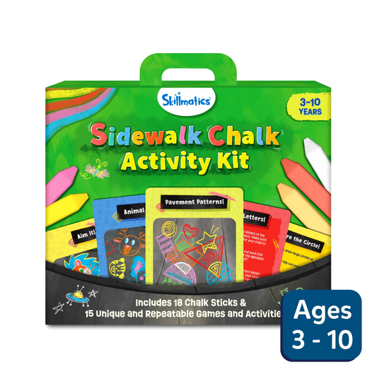 Sidewalk Chalk Activity Kit (ages 3-10)