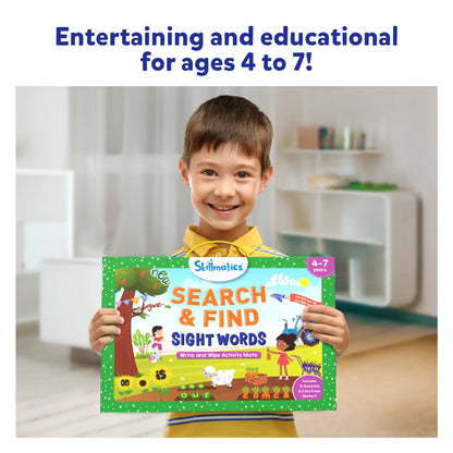 Search & Find Sight Words | Reusable Activity Mats (ages 3-6)