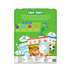 Snip Snip Amazing Animals Art & Craft Activity Kit for kids ages 3-7