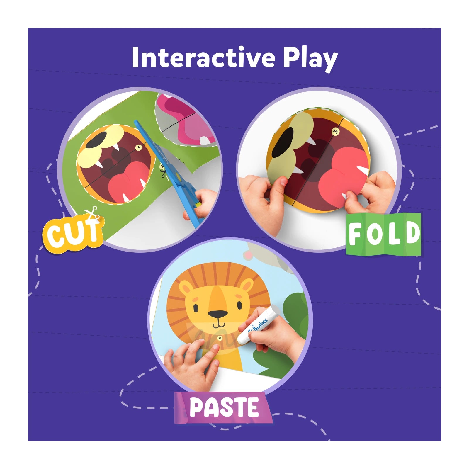 Snip Snip! | Art & Craft Activity Kit (ages 3-7) – Skillmatics