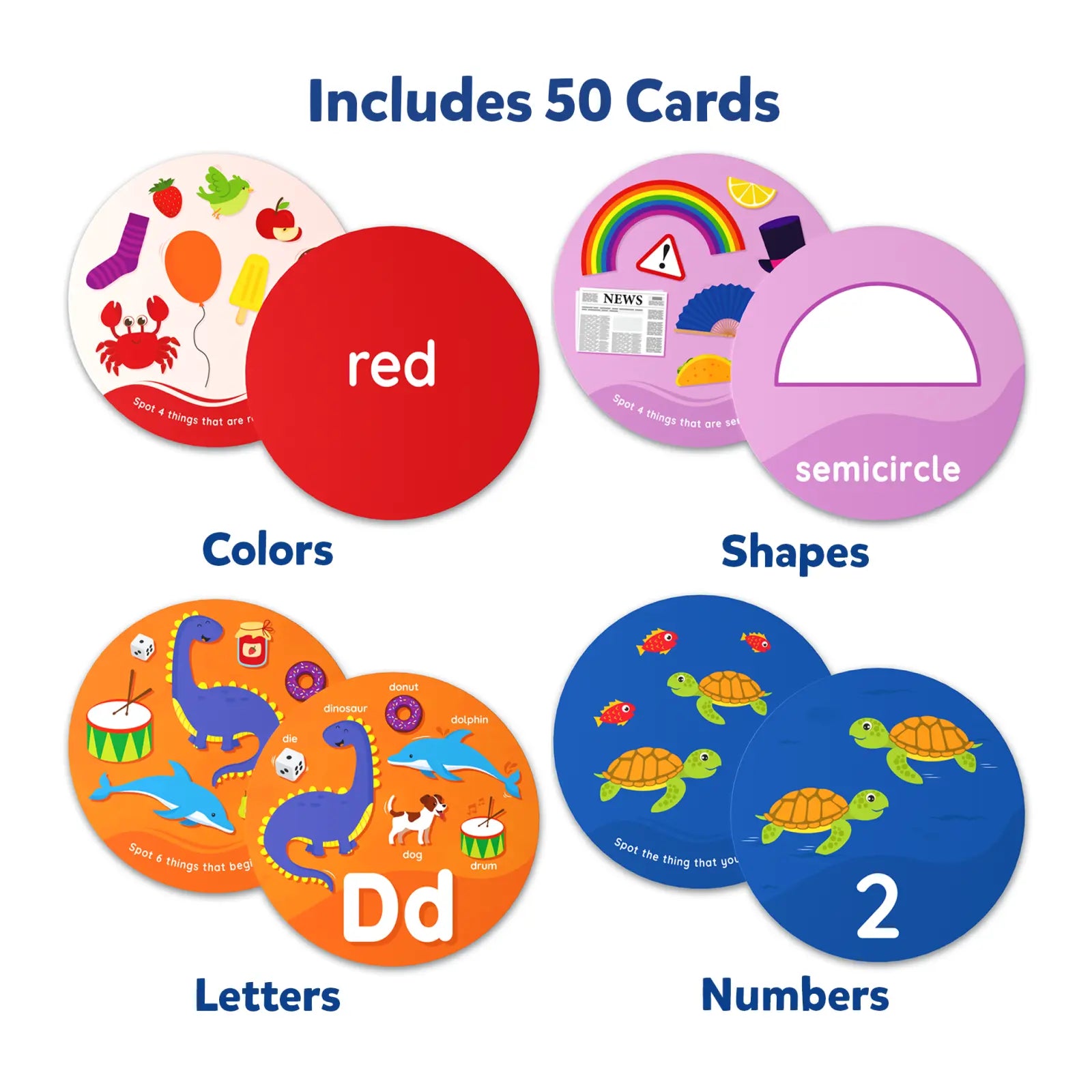 Spot and Learn - Flash Cards for Toddlers (ages 2-5)