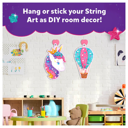 Super Strings: Unicorn Magic | Mess-Free String Art for Kids (ages 6-12)