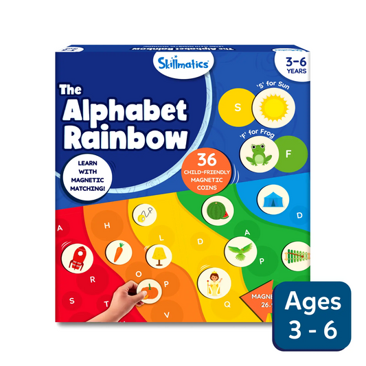The Alphabet Rainbow | Magnetic Matching Activity (ages 3-6)