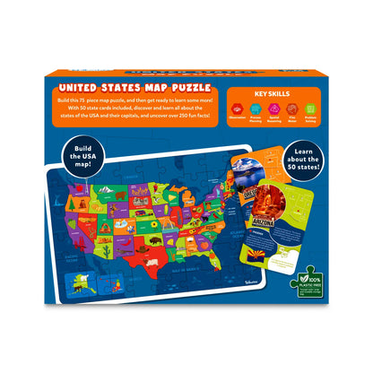 United States Map Puzzle (ages 6-12)