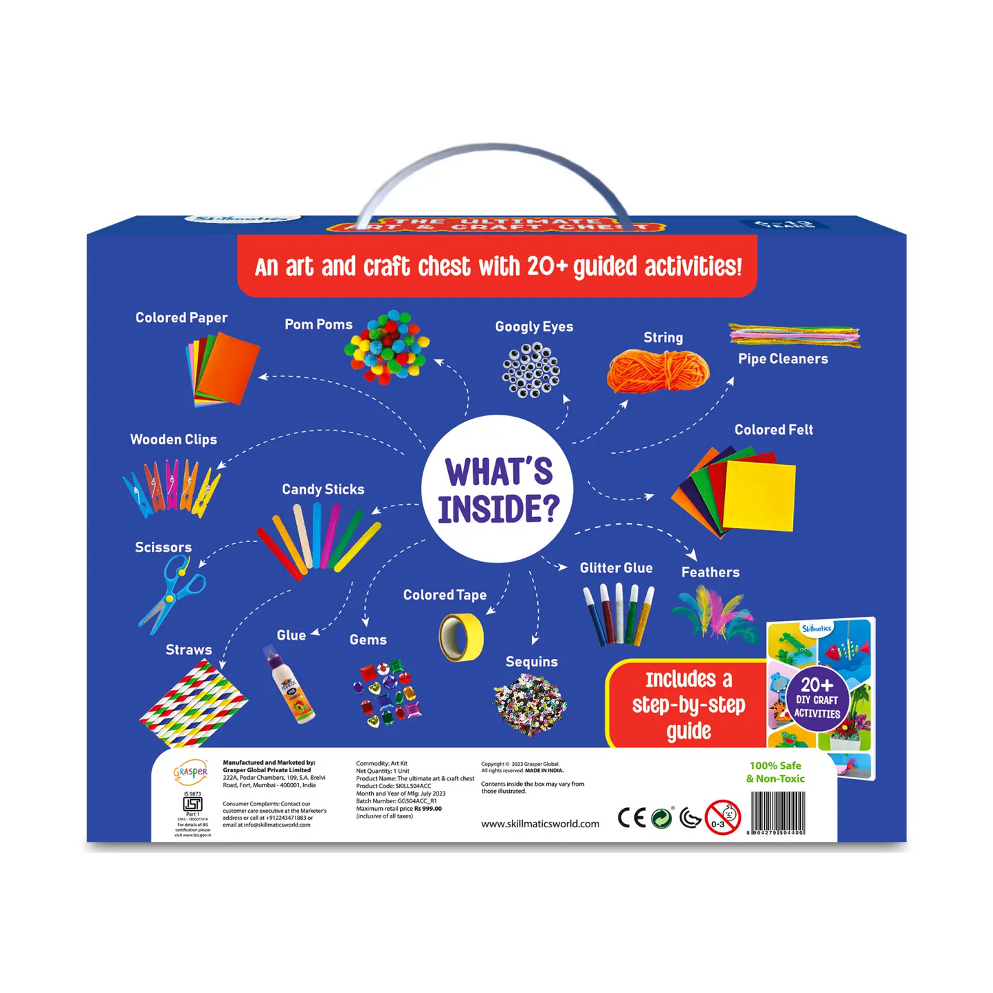 Ultimate Art & Craft Activity Chest (for ages 6-13)