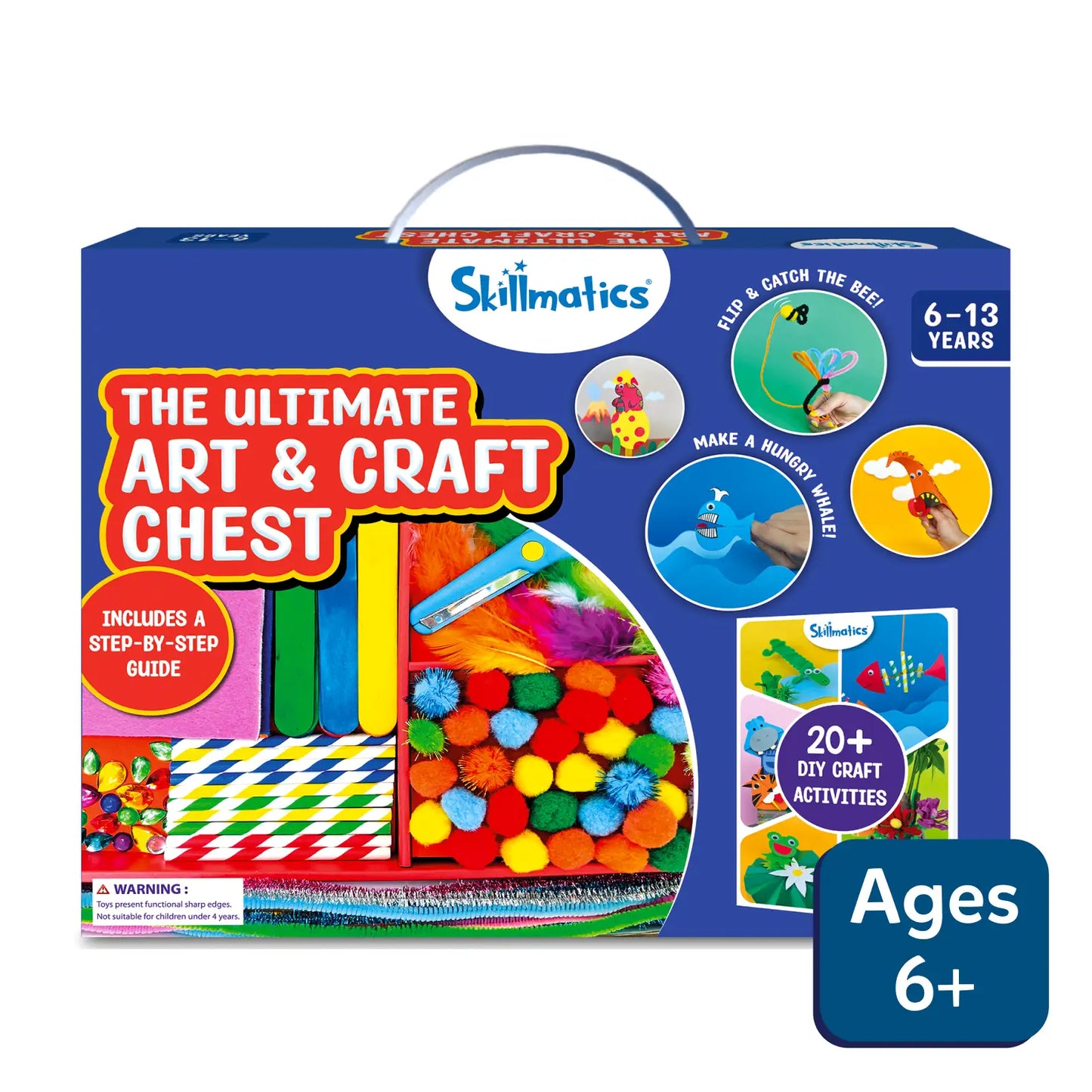 Ultimate Art & Craft Activity Chest (for ages 6-13) – Skillmatics