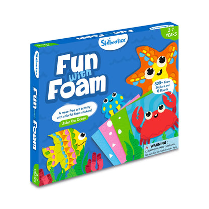 Fun with Foam: Under the Ocean | No Mess Sticker Art (ages 3-7)