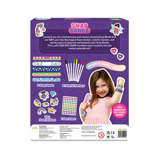 Snap Bandz craft kit featuring Unicorns and Princesses for kids ages 4-10