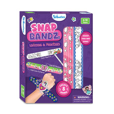 Snap Bandz Unicorns and Princesses craft kit for kids ages 4 to 10