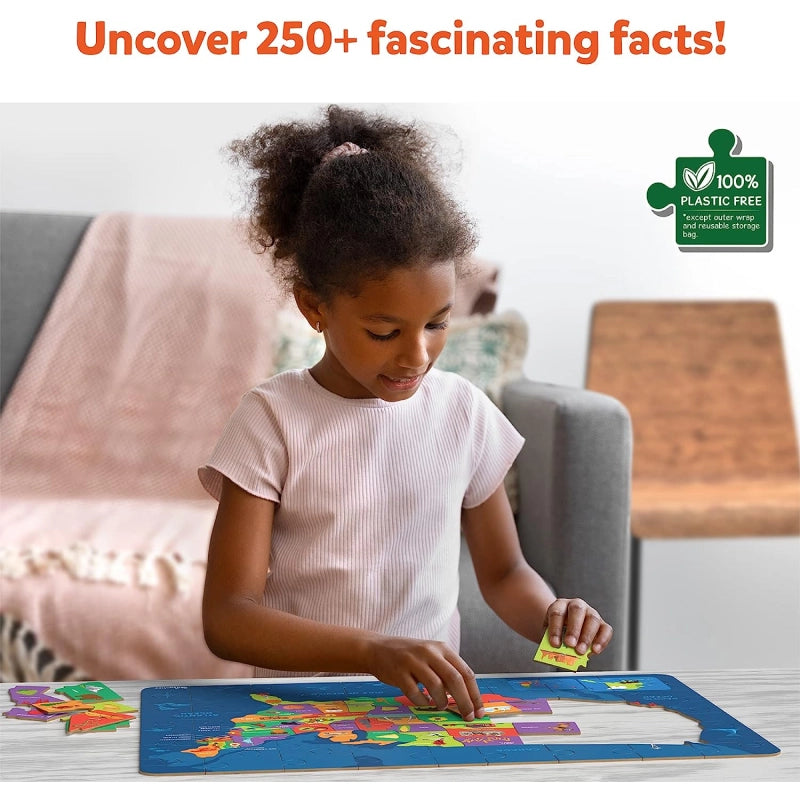 United States Map Puzzle (ages 6-12)