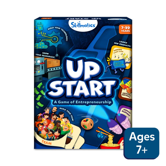Up Start | Entrepreneurship and Business Strategy Game (Ages 7+)