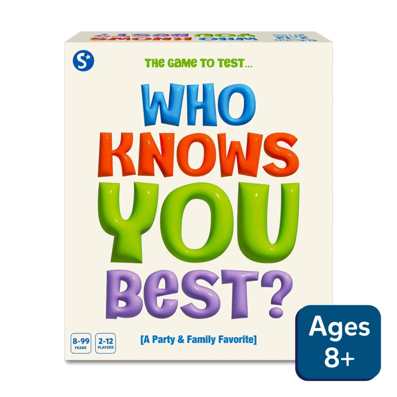 Who Knows You Best? | Family & Party Card game (ages 8+)