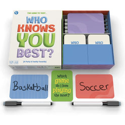 Who Knows You Best Board Game for Family and Party fun, ages 8+