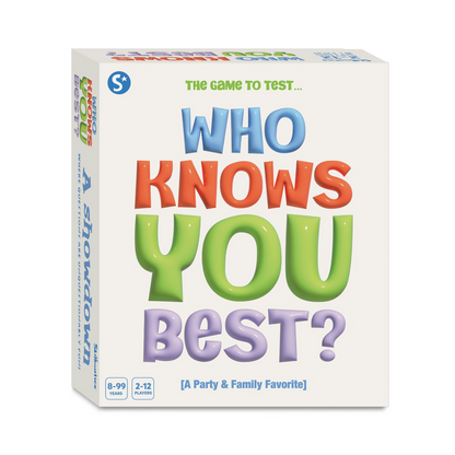 Who Knows You Best? | Family & Party Card game (ages 8+)