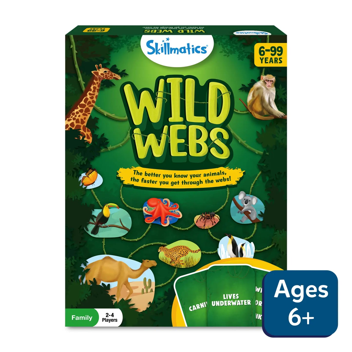 Wild Webs | Animal Board Game (ages 6+)