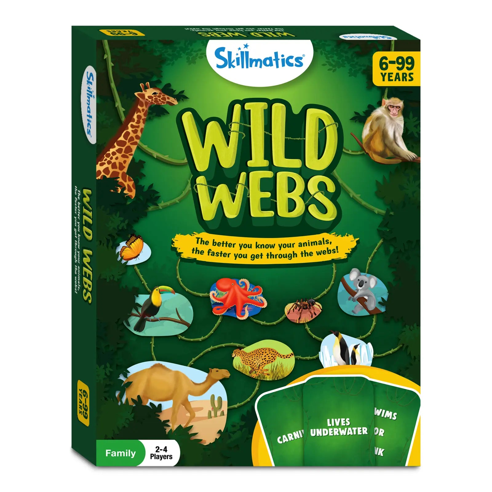 Wild Webs | Animal Board Game (ages 6+)