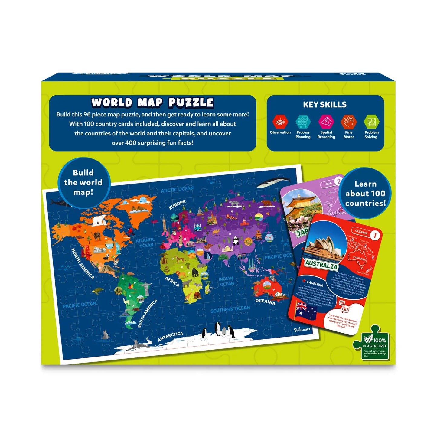 World Map Puzzle (ages 6-12)