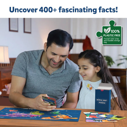 World Map Puzzle (ages 6-12)