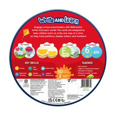 Skillmatics Write And Learn educational toy with reusable cards for toddlers age 3-6