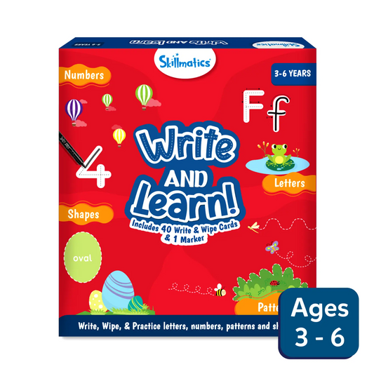 Skillmatics Write and Learn educational box for early learning and skill development