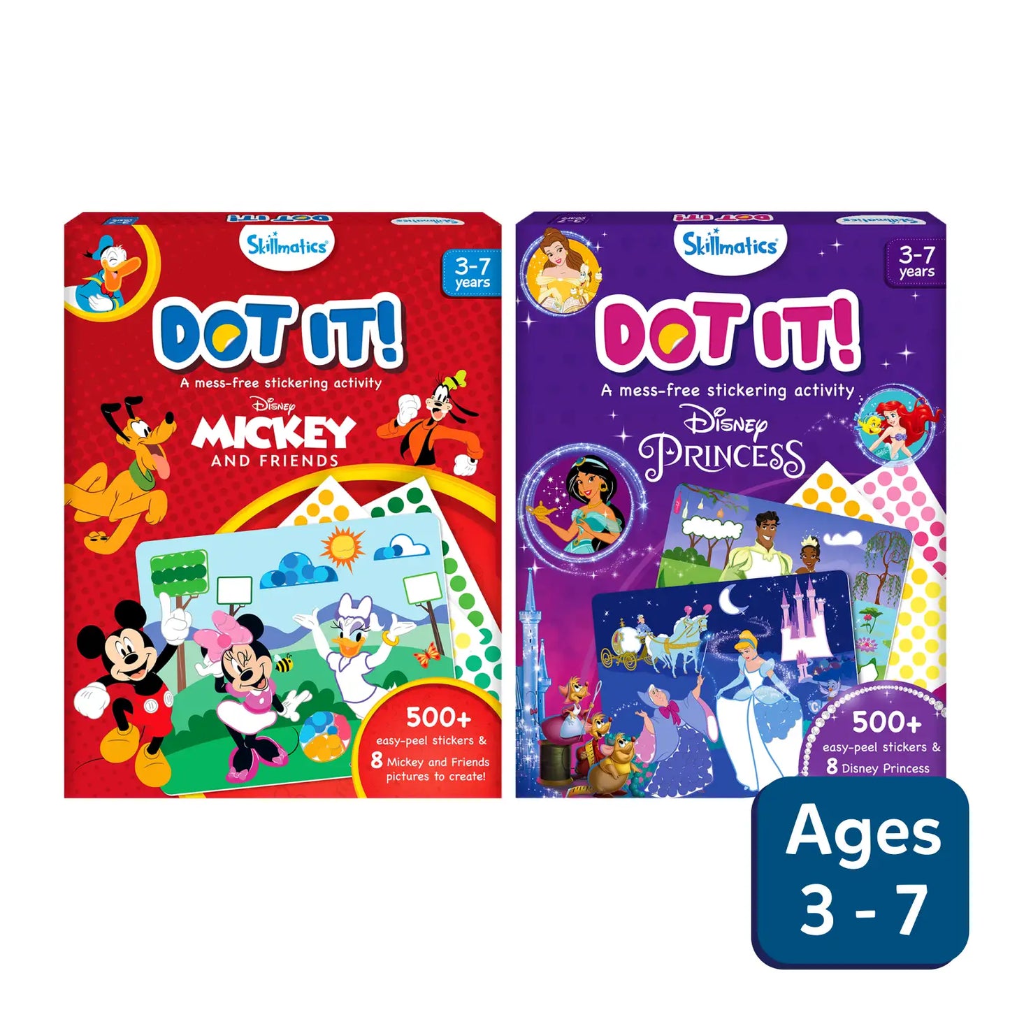 Dot It Mickey and Friends & Dot it Disney Princess