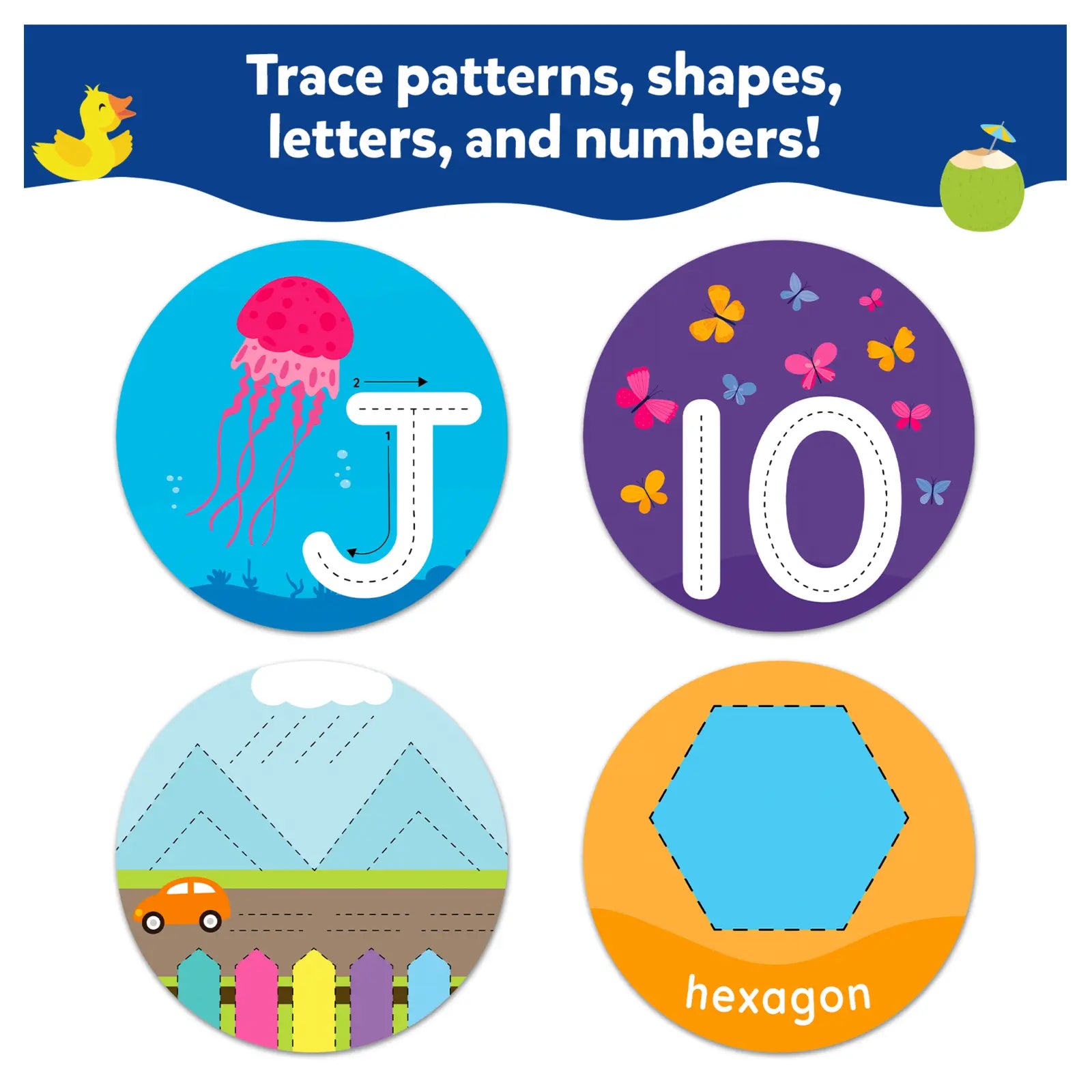 Write and Learn! -  Reusable Cards for Toddlers (ages 3-6)