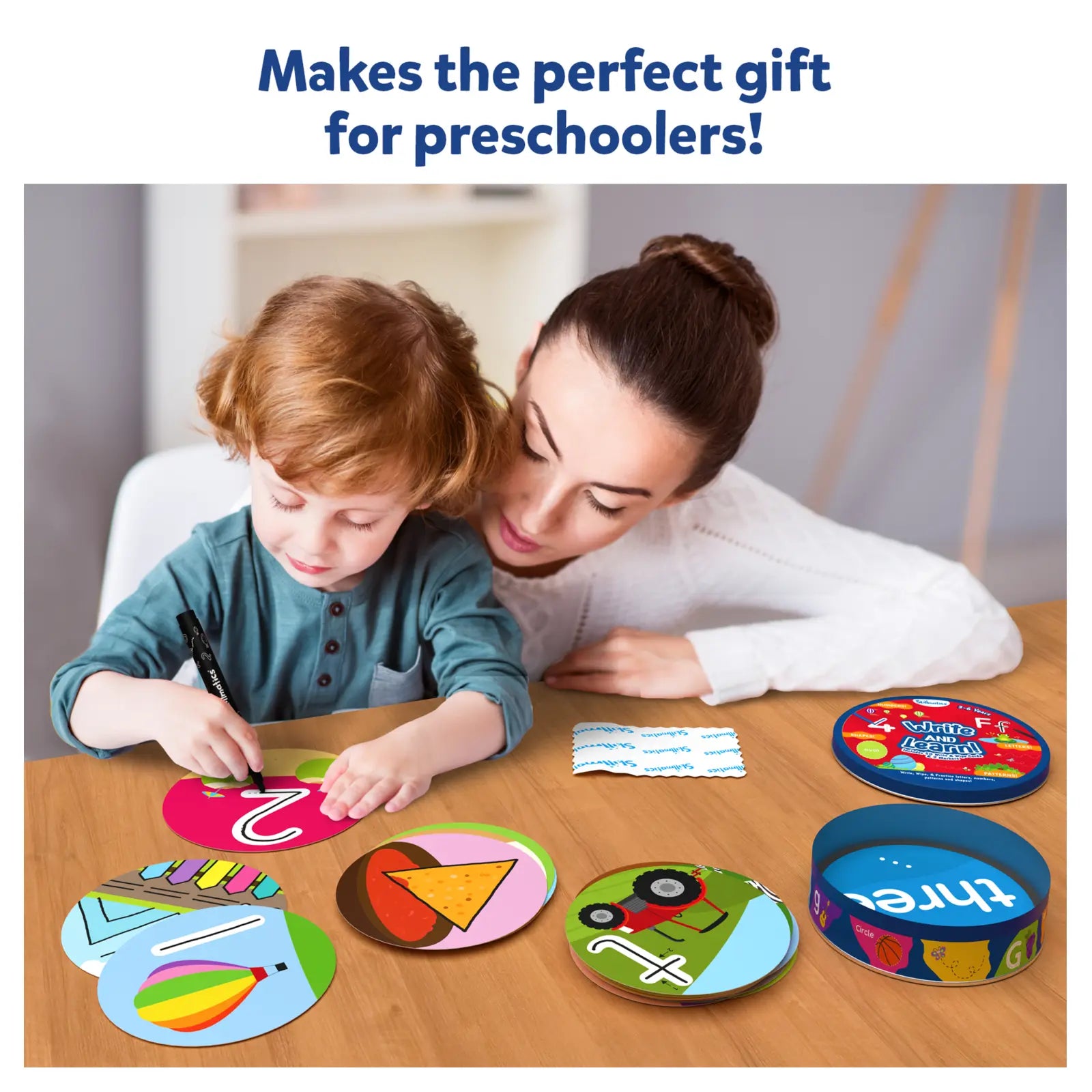 Write and Learn! -  Reusable Cards for Toddlers (ages 3-6)
