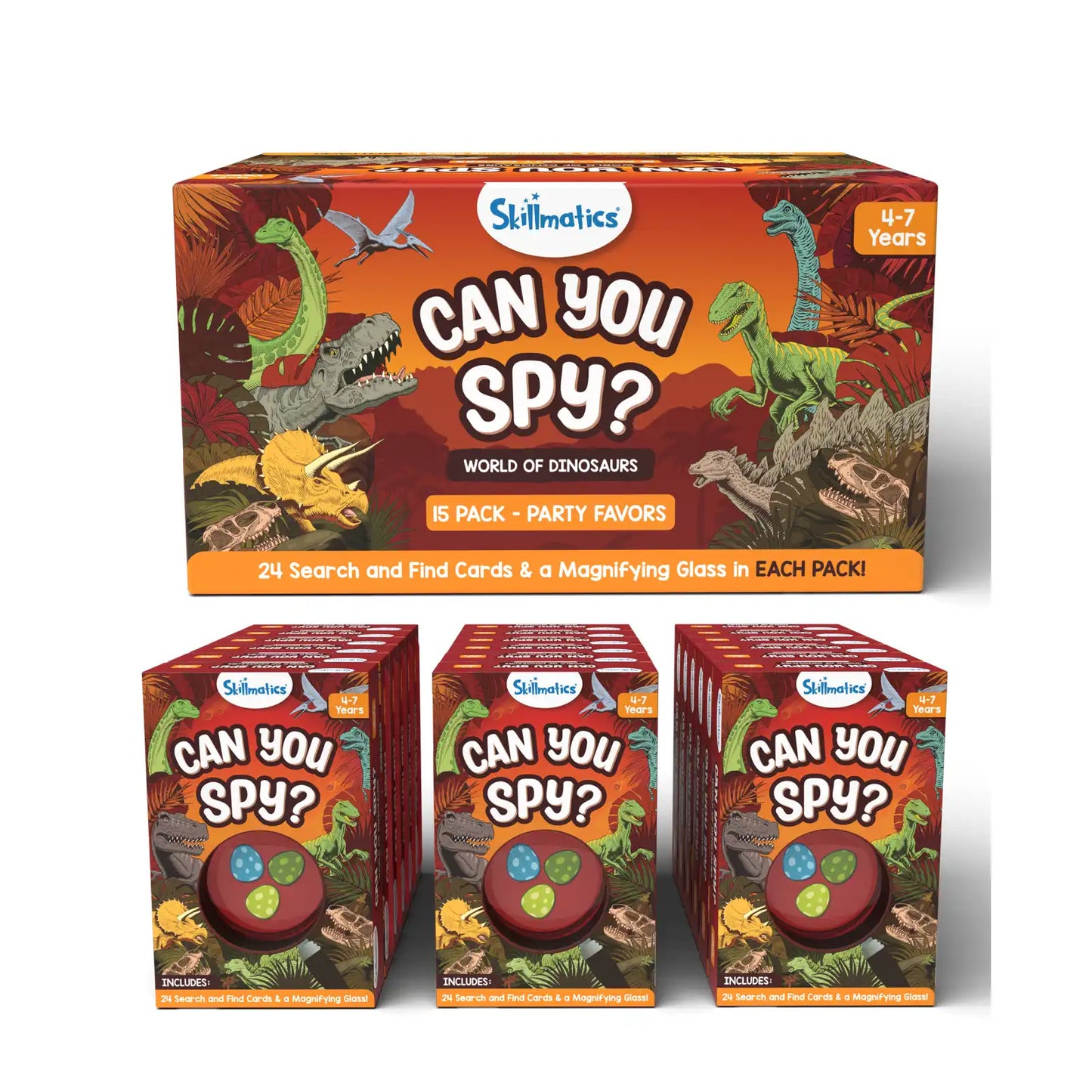 Pack Party Favors | Can You Spy?: World of Dinosaurs (ages 4-7)
