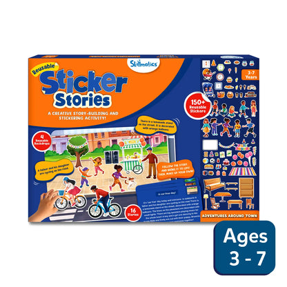 Sticker Stories - Adventure Around Town (ages 3-7)