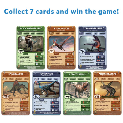 Skillmatics Card Game - Guess in 10 World of Dinosaurs, for Ages 8 and Up