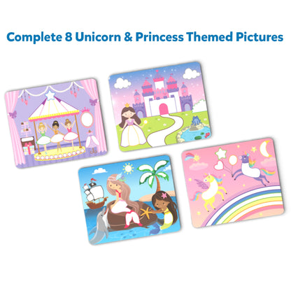 Skillmatics Dot it - No Mess Sticker Art, Unicorn & Princess Pictures