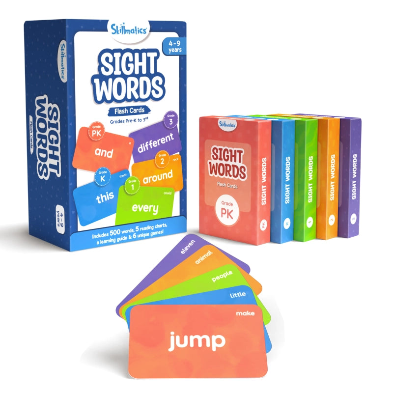 Sight Words | Flash Cards (ages 4-9)