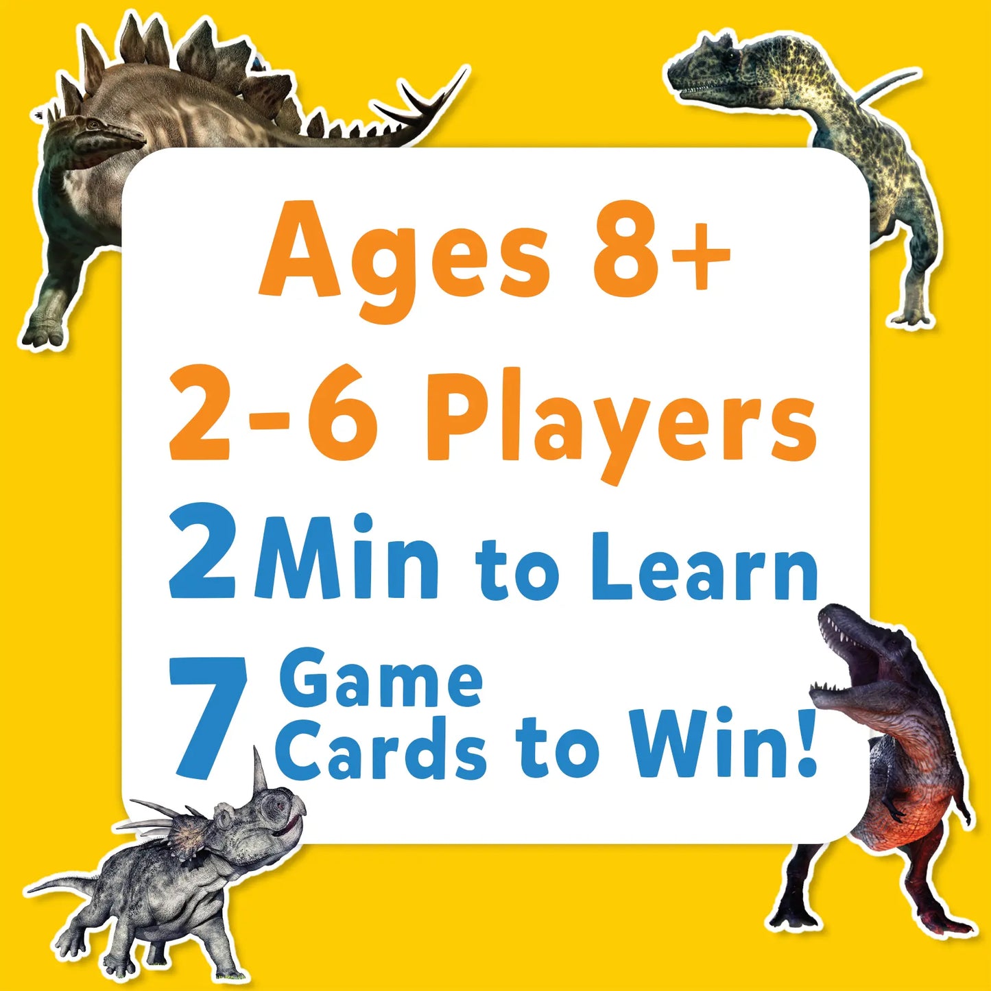 Skillmatics Card Game - Guess in 10 World of Dinosaurs, for Ages 8 and Up