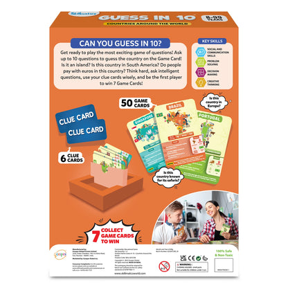 Skillmatics Guess in 10 Countries Around the World, Gifts for Ages 8 and Up