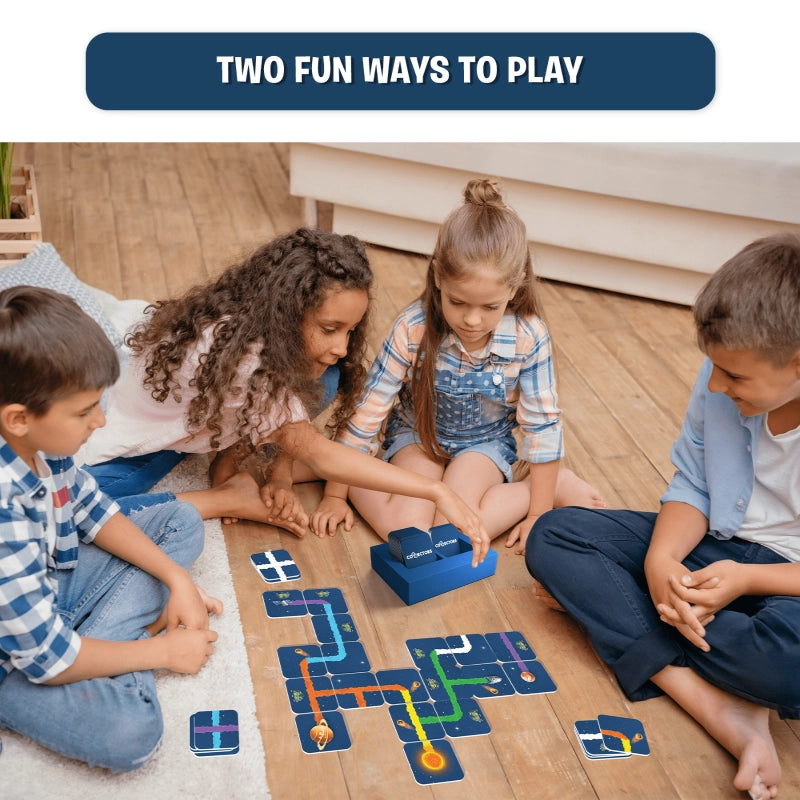 Connectors Mission Space | Domino & tile game (ages 6+)
