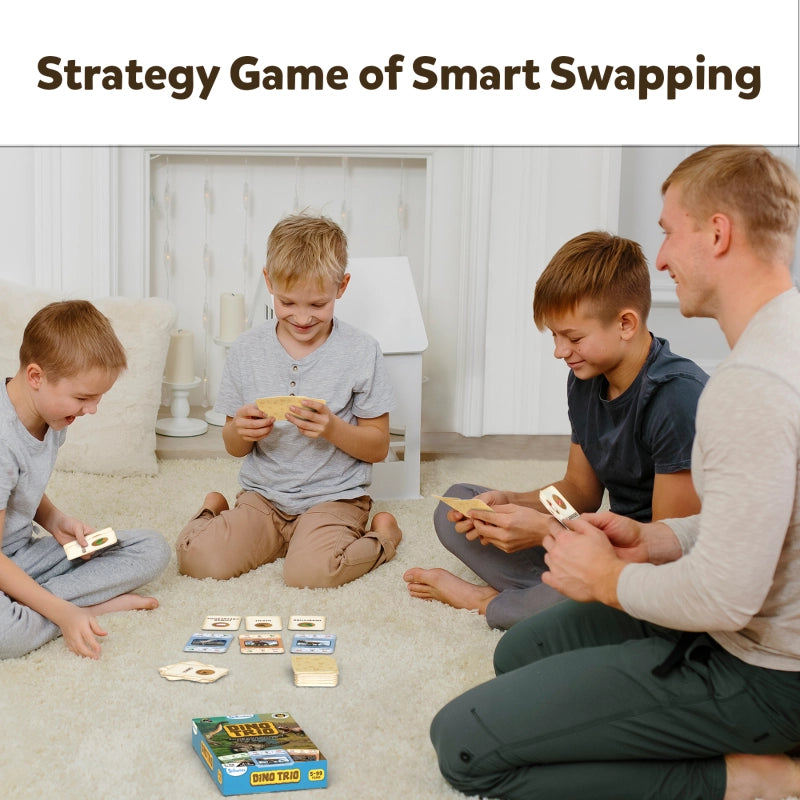 Dino Trio | Smart Strategy Game (ages 5+)