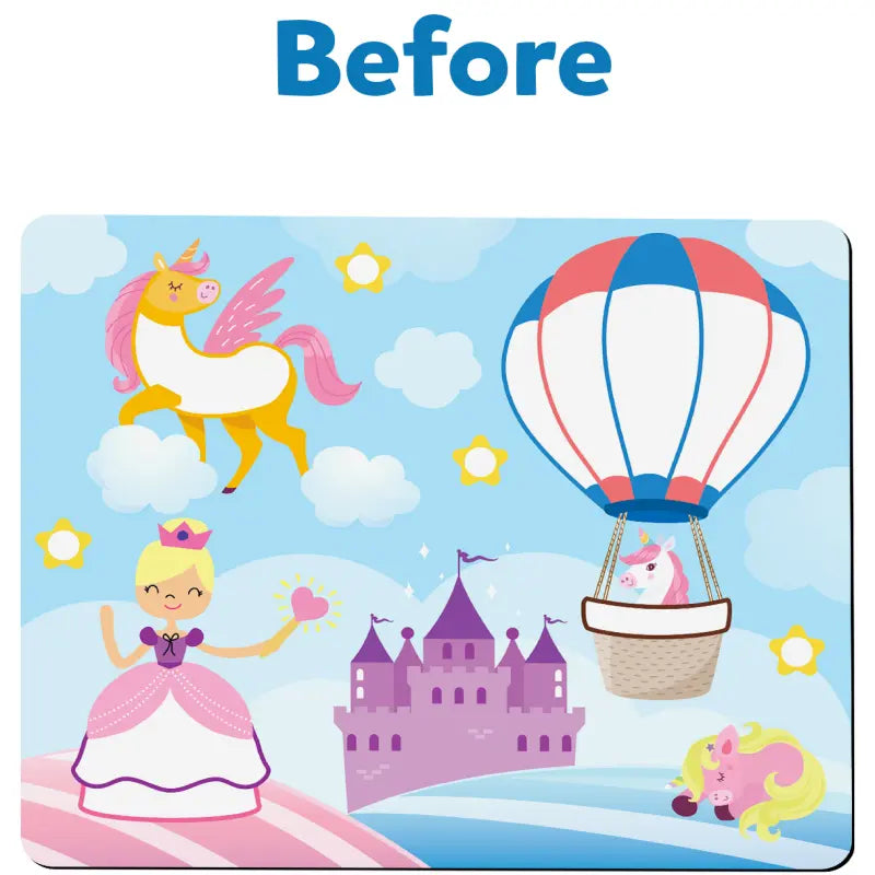 Dot it!: Unicorns & Princesses | No mess sticker art (ages 3-7)