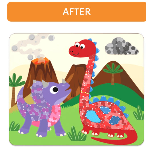 Dot it!: World of Dinosaurs | No mess sticker art (ages 3-7)