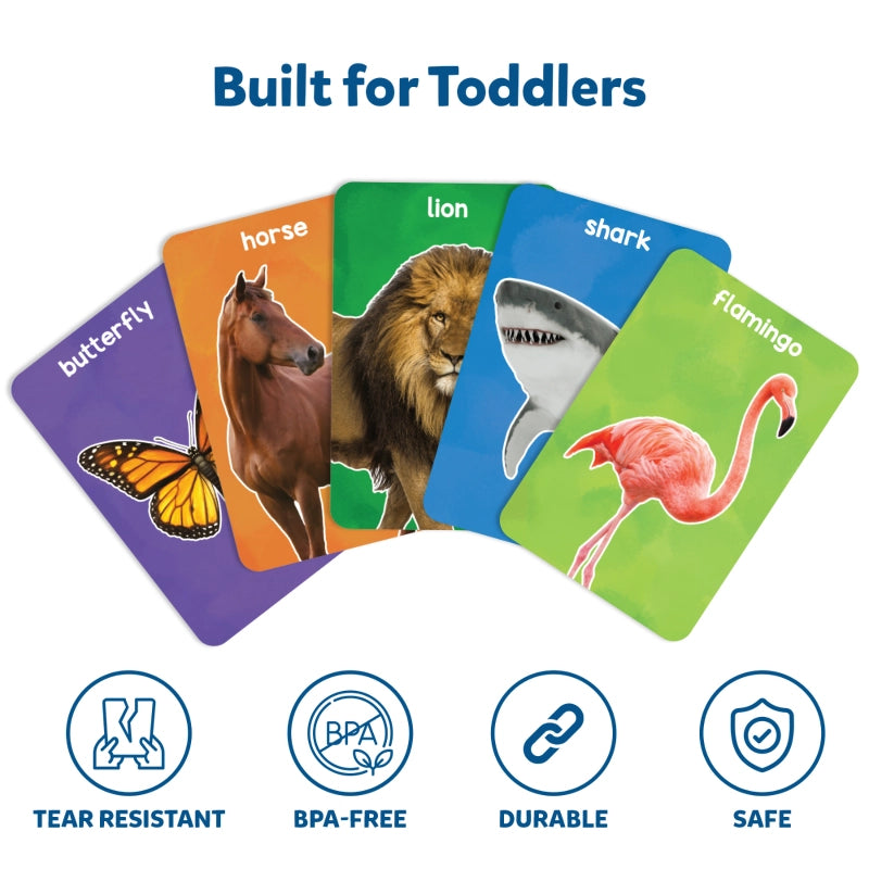 Flash Cards Combo: Animals, Letters & Words (ages 1-4)