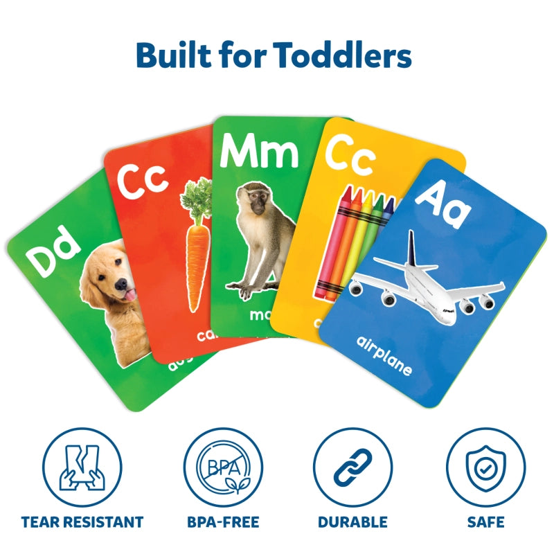 Flash Cards Combo: Letters, Numbers, Shapes, Colors & Words (ages 1-4)