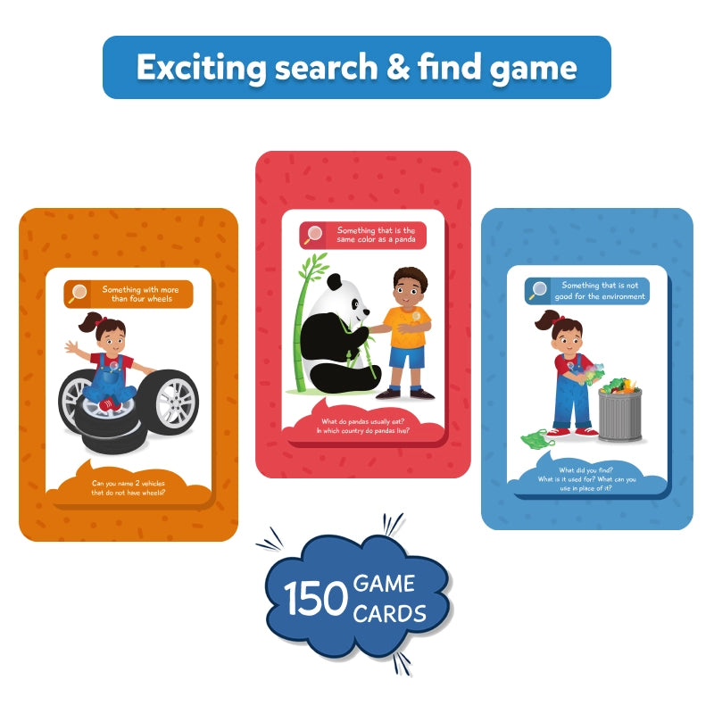 Found It! Travel Edition | Smart scavenger hunt (ages 4-7)