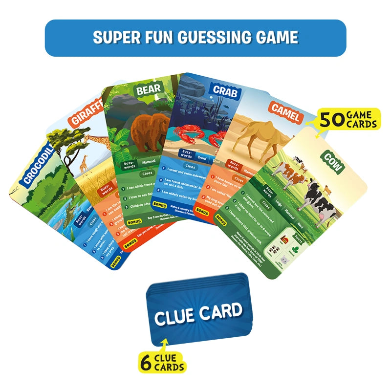 Guess in 10 Combo: Animal Planet + States of America (ages 6+)