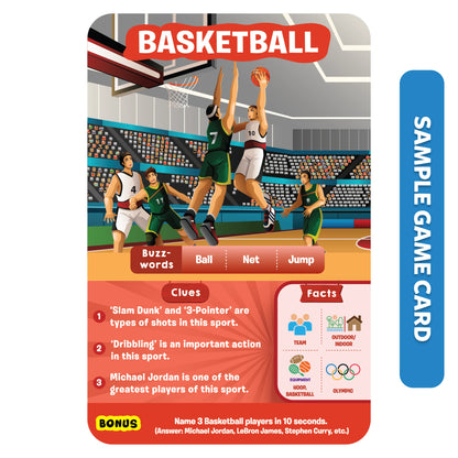 Guess in 10: World Of Sports | Trivia card game (ages 6+)