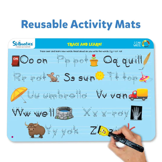 I Can Write | Reusable Activity Mats (ages 3-6)