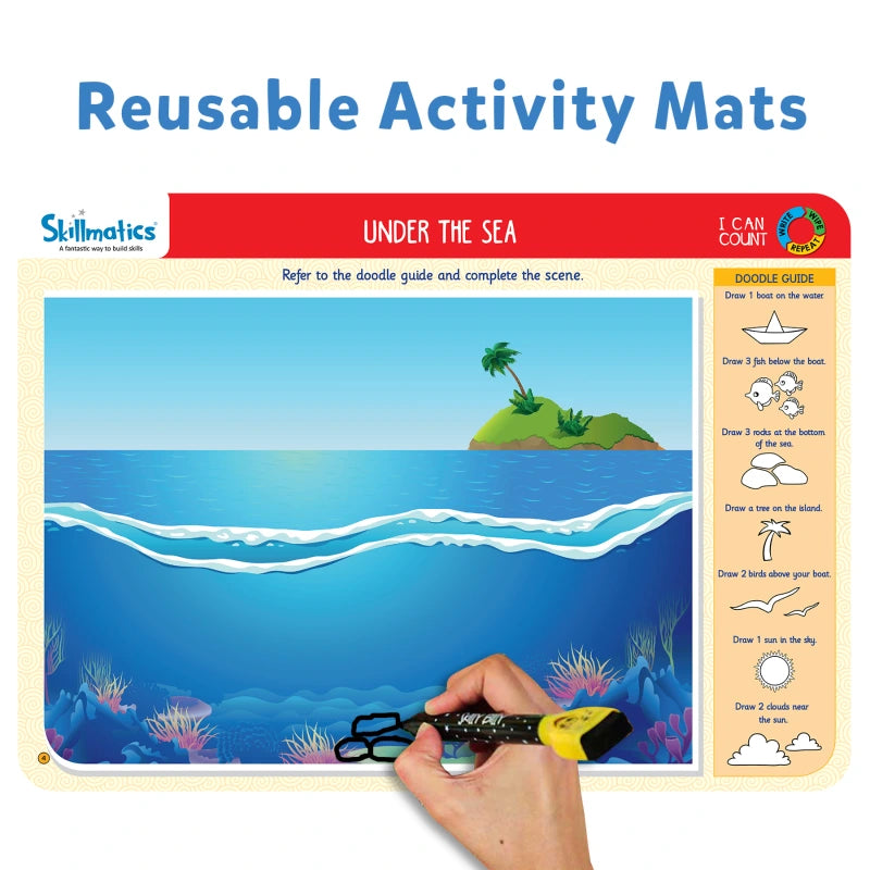 I Can Count | Reusable Activity Mats (ages 3-6)